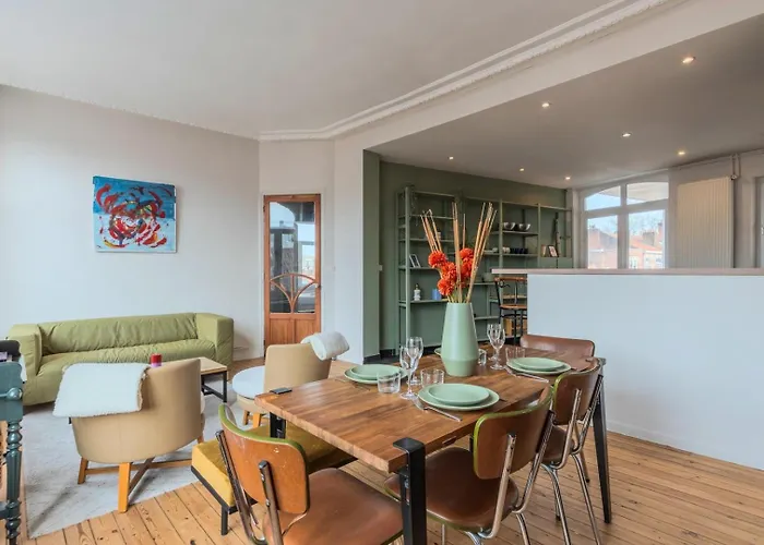 Appartement 2 Bedroom With Terrace, Near Lille